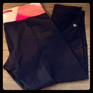 Lulu lemon cropped leggings